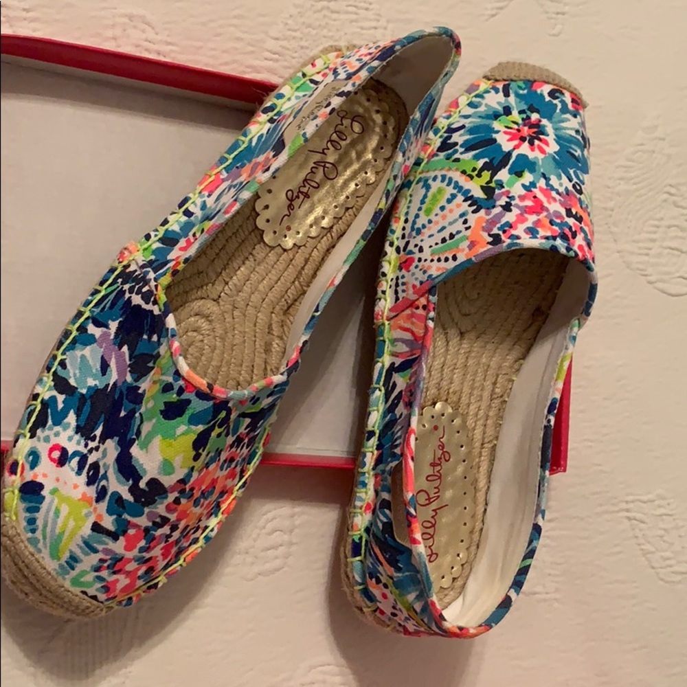 Lilly Pulitzer flat espadrille